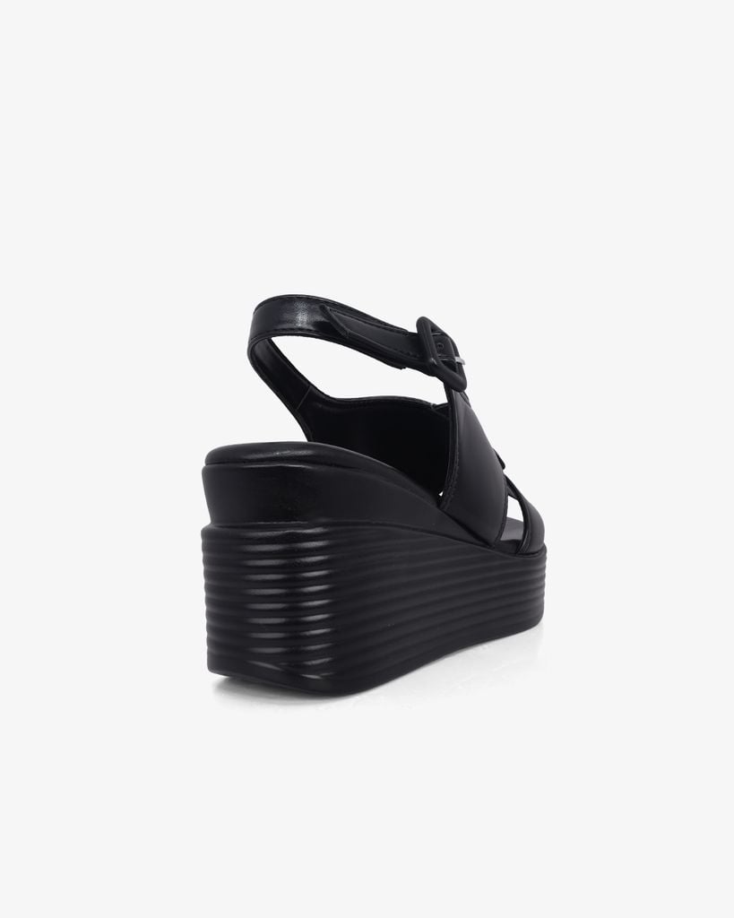 Sandal Đế Xuồng Hạnh Dung Quai Đắp Hở Ngón HD1175AV