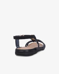 Sandal Xẹp Hạnh Dung Quai Chữ T Phối Đá Sang Trọng HD1177AV