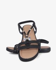 Sandal Xẹp Hạnh Dung Quai Chữ T Đính Bướm Pha Lê HD1178AV