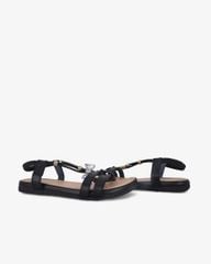 Sandal Xẹp Hạnh Dung Quai Chữ T Đính Bướm Pha Lê HD1178AV