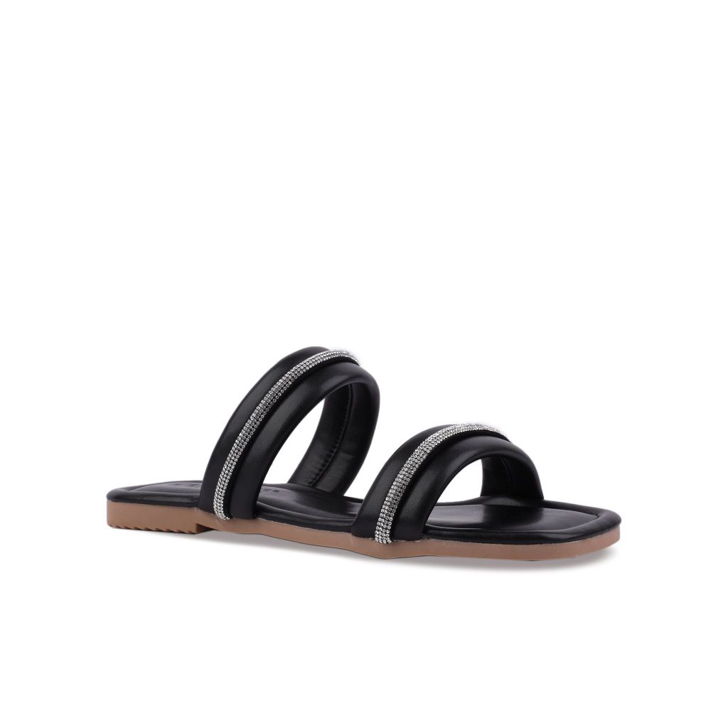 Dép Xẹp Hạnh Dung Hai Dây Ngang HD12231AM