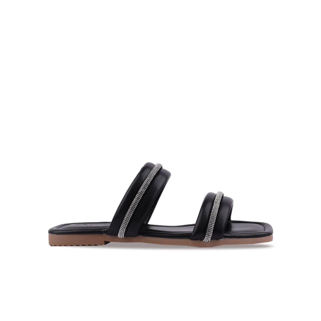 Dép Xẹp Hạnh Dung Hai Dây Ngang HD12231AM