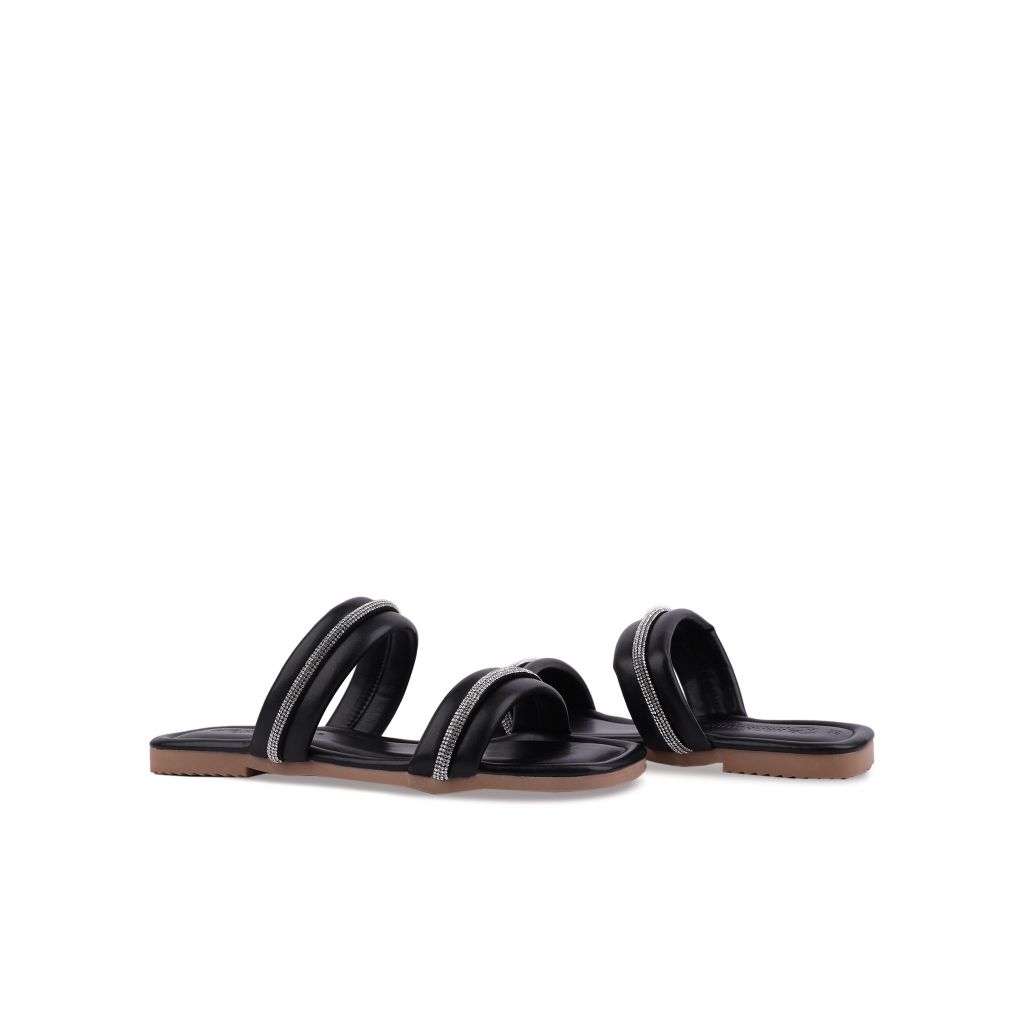 Dép Xẹp Hạnh Dung Hai Dây Ngang HD12231AM