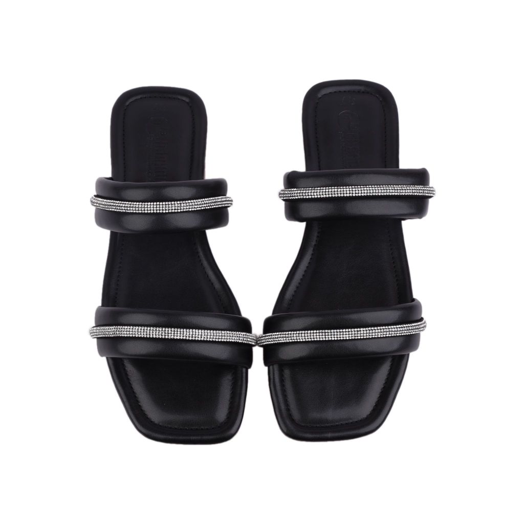 Dép Xẹp Hạnh Dung Hai Dây Ngang HD12231AM