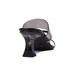 Dép Cao Gót Hạnh Dung Bản Dây Trong Gót Mica HD12248AM