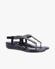 Sandal Xẹp Hạnh Dung Kẹp Xoàn Xoắn HD12251AM