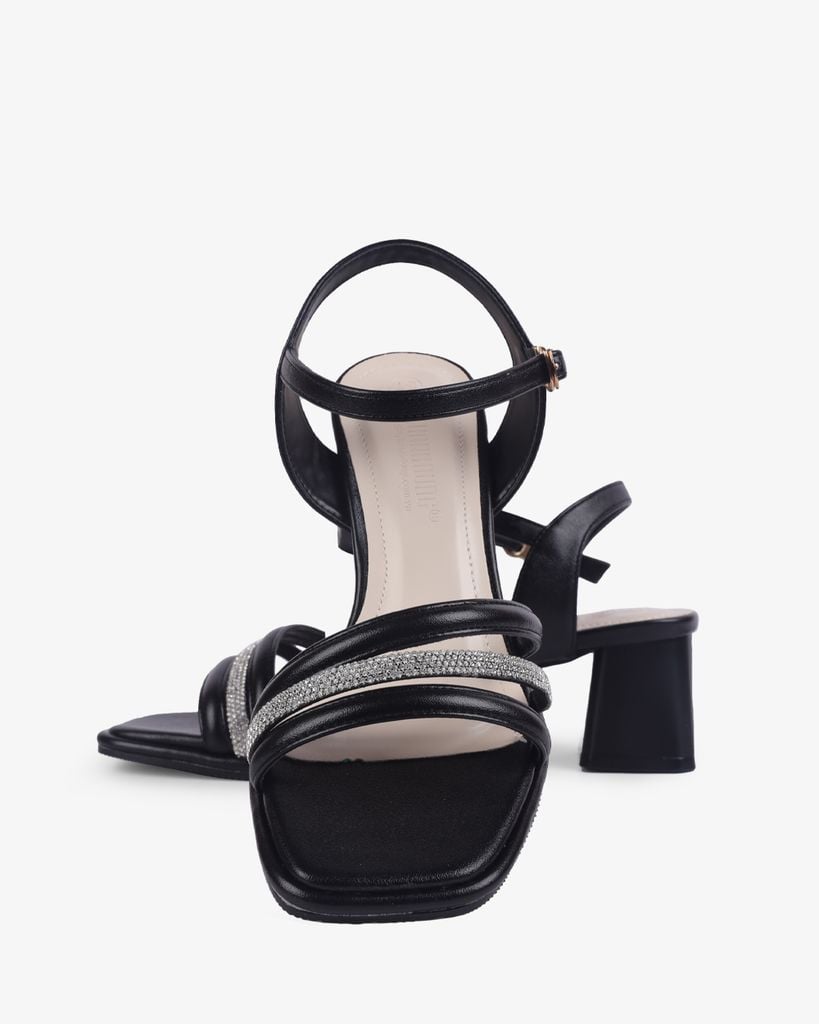 Sandal Cao Gót Hạnh Dung Quai Dây Sang Trọng HD12257AM
