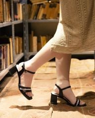 Sandal Cao Gót Hạnh Dung Quai Dây Sang Trọng HD12257AM