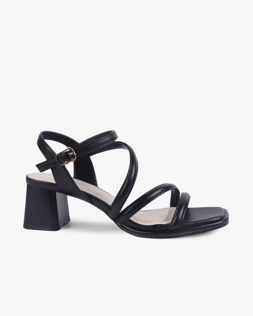Sandal Cao Gót Hạnh Dung Gót Trụ Quai Dây Thanh Lịch HD12259AM