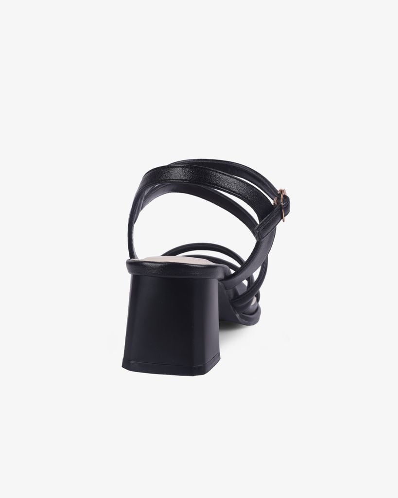 Sandal Cao Gót Hạnh Dung Gót Trụ Quai Dây Thanh Lịch HD12259AM