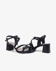 Sandal Cao Gót Hạnh Dung Gót Trụ Quai Dây Thanh Lịch HD12259AM
