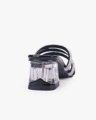 Dép Cao Gót Hạnh Dung Xỏ Ngón Gót Mica HD12264AM