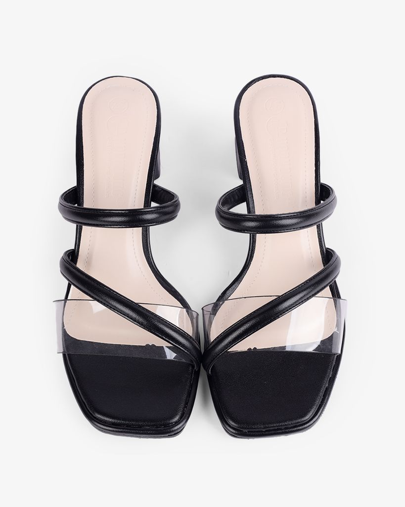 Dép Cao Gót Hạnh Dung Quai Mảnh Thanh Lịch HD12269AM