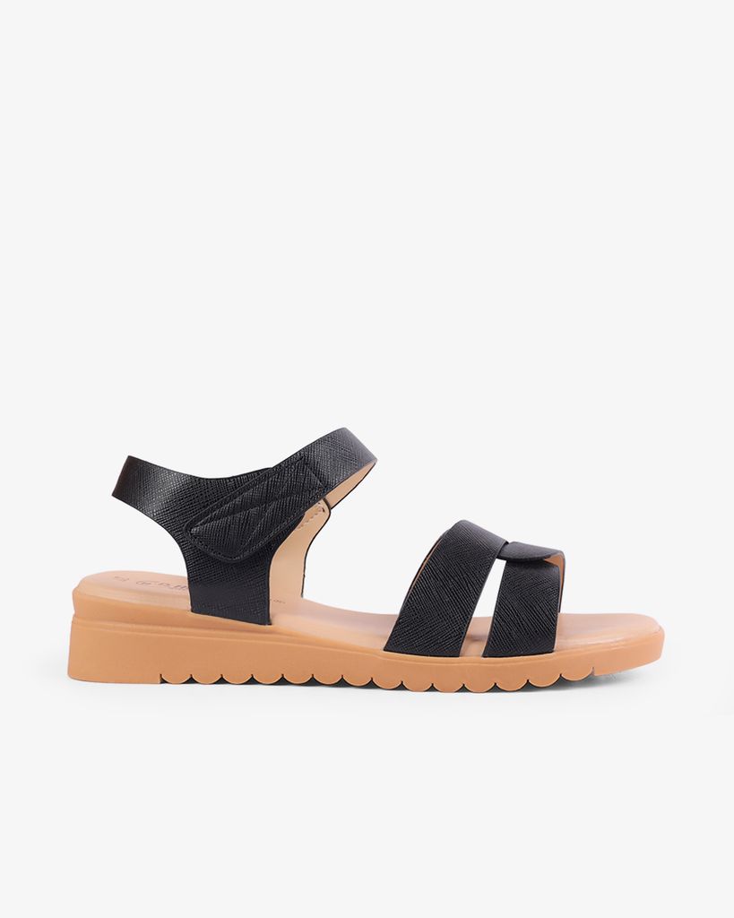 Sandal Xẹp Hạnh Dung Quai Đan Chéo HD12271AM