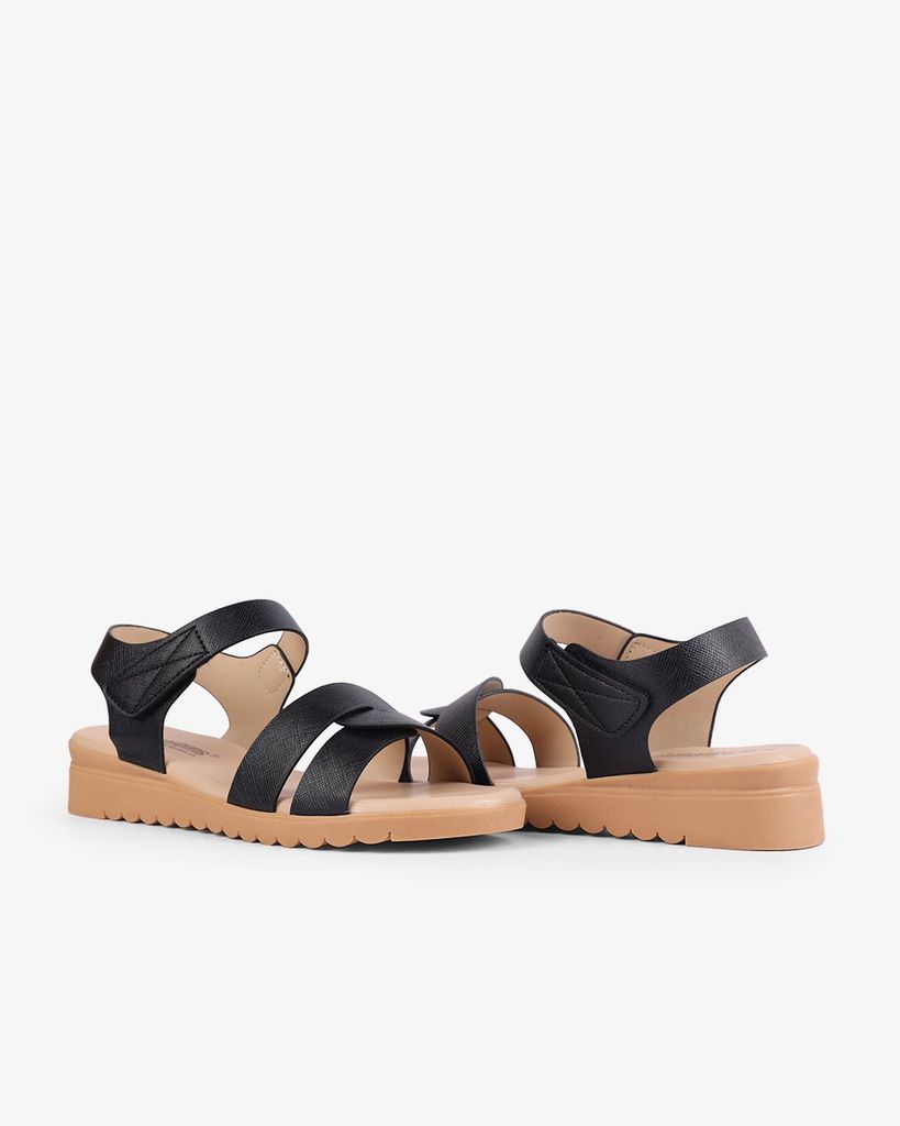 Sandal Xẹp Hạnh Dung Quai Đan Chéo HD12271AM