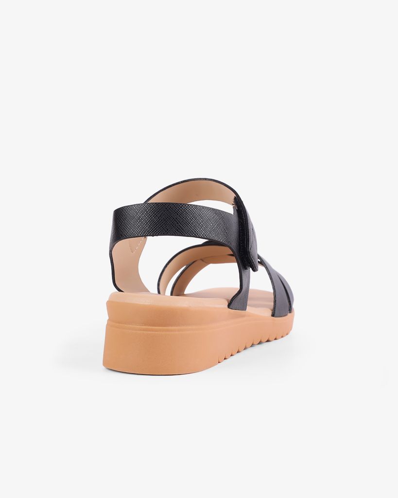 Sandal Xẹp Hạnh Dung Quai Đan Chéo HD12271AM