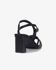 Sandal Cao Gót Hạnh Dung Quai Mảnh Đan Chéo HD12274AM