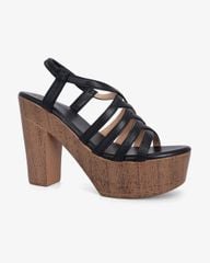 Sandal Cao Gót Hạnh Dung Quai Nhiều Dây Chéo HD12278AM