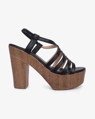 Sandal Cao Gót Hạnh Dung Quai Nhiều Dây Chéo HD12278AM