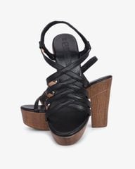 Sandal Cao Gót Hạnh Dung Quai Nhiều Dây Chéo HD12278AM