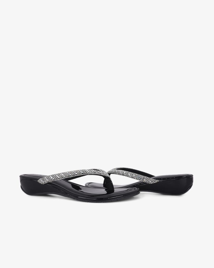 Dép Đế Xuồng Hạnh Dung Kẹp Xỏ Ngón Dây Xoàn HD12280AM