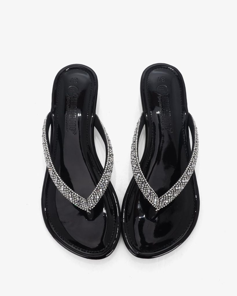 Dép Đế Xuồng Hạnh Dung Kẹp Xỏ Ngón Dây Xoàn HD12280AM