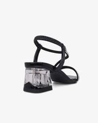 Sandal Cao Gót Hạnh Dung Đính Đá Nhiều Quai Chéo HD12282AM