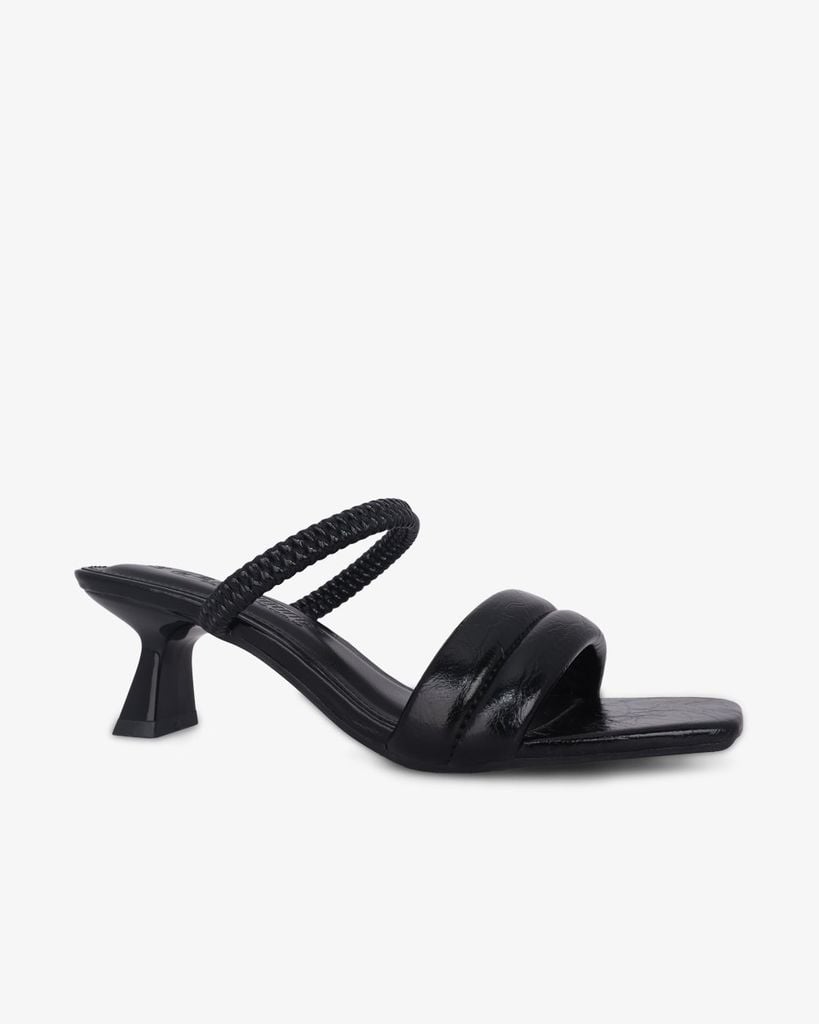 Sandal Cao Gót Hạnh Dung Quai Thun HD12285AM