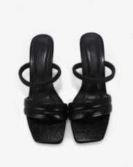 Sandal Cao Gót Hạnh Dung Quai Thun HD12285AM