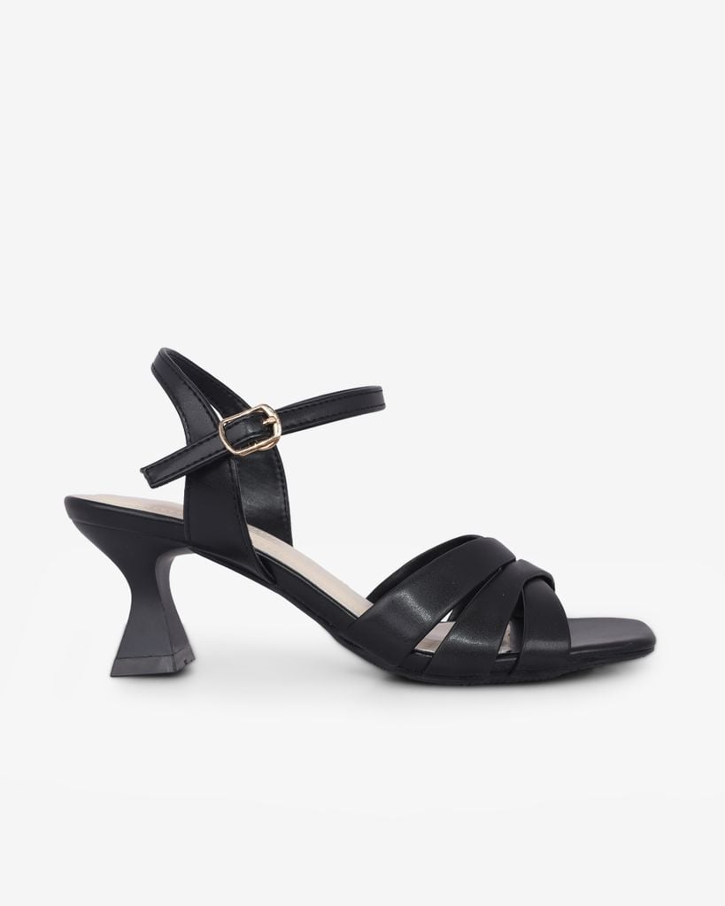 Sandal Cao Gót Hạnh Dung Ba Dây Chéo HD12286AM