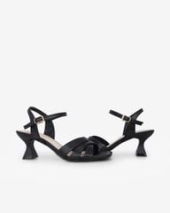 Sandal Cao Gót Hạnh Dung Ba Dây Chéo HD12286AM