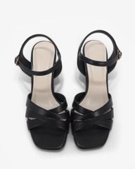 Sandal Cao Gót Hạnh Dung Ba Dây Chéo HD12286AM