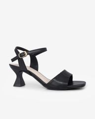 Sandal Cao Gót Hạnh Dung Quai Ngang Bản Lớn HD12287AM