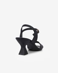 Sandal Cao Gót Hạnh Dung Quai Ngang Bản Lớn HD12287AM