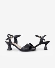 Sandal Cao Gót Hạnh Dung Quai Ngang Bản Lớn HD12287AM