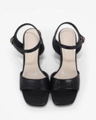 Sandal Cao Gót Hạnh Dung Quai Ngang Bản Lớn HD12287AM