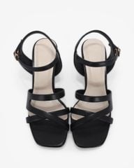 Sandal Cao Gót Hạnh Dung Mảnh Đan Chéo HD12288AM