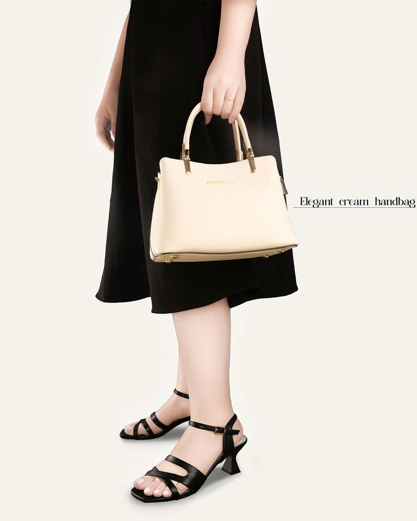 Sandal Cao Gót Hạnh Dung Mảnh Đan Chéo HD12288AM