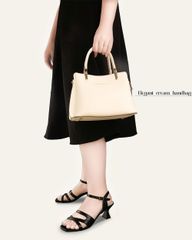 Sandal Cao Gót Hạnh Dung Mảnh Đan Chéo HD12288AM