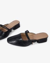 Dép Bít Mũi Hạnh Dung Quai Dây Mũi Vuông HD12294AM