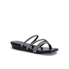 Dép Xẹp Hạnh Dung Dây Mảnh Pha Lê HD2032AH