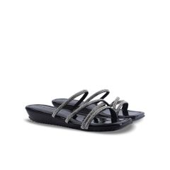 Dép Xẹp Hạnh Dung Dây Mảnh Pha Lê HD2032AH