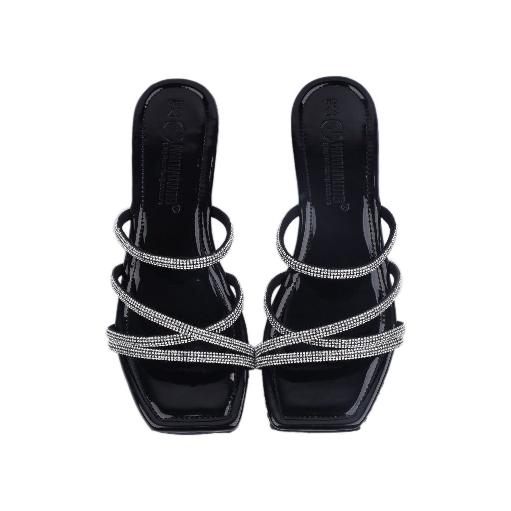 Dép Xẹp Hạnh Dung Dây Mảnh Pha Lê HD2032AH