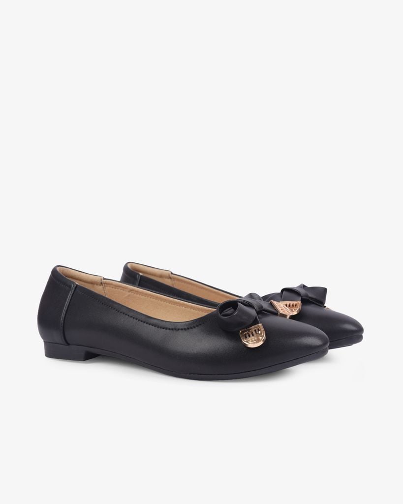 Giày Búp Bê Hạnh Dung Đính Nơ HD2226AX