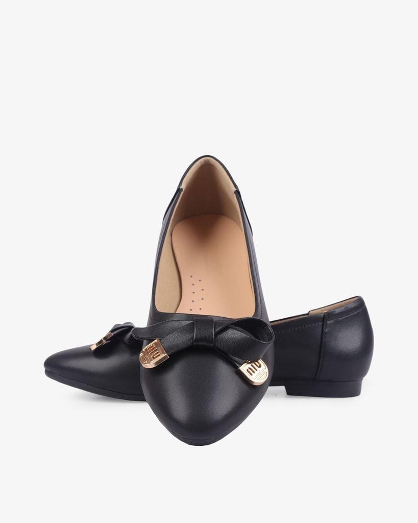 Giày Búp Bê Hạnh Dung Đính Nơ HD2226AX