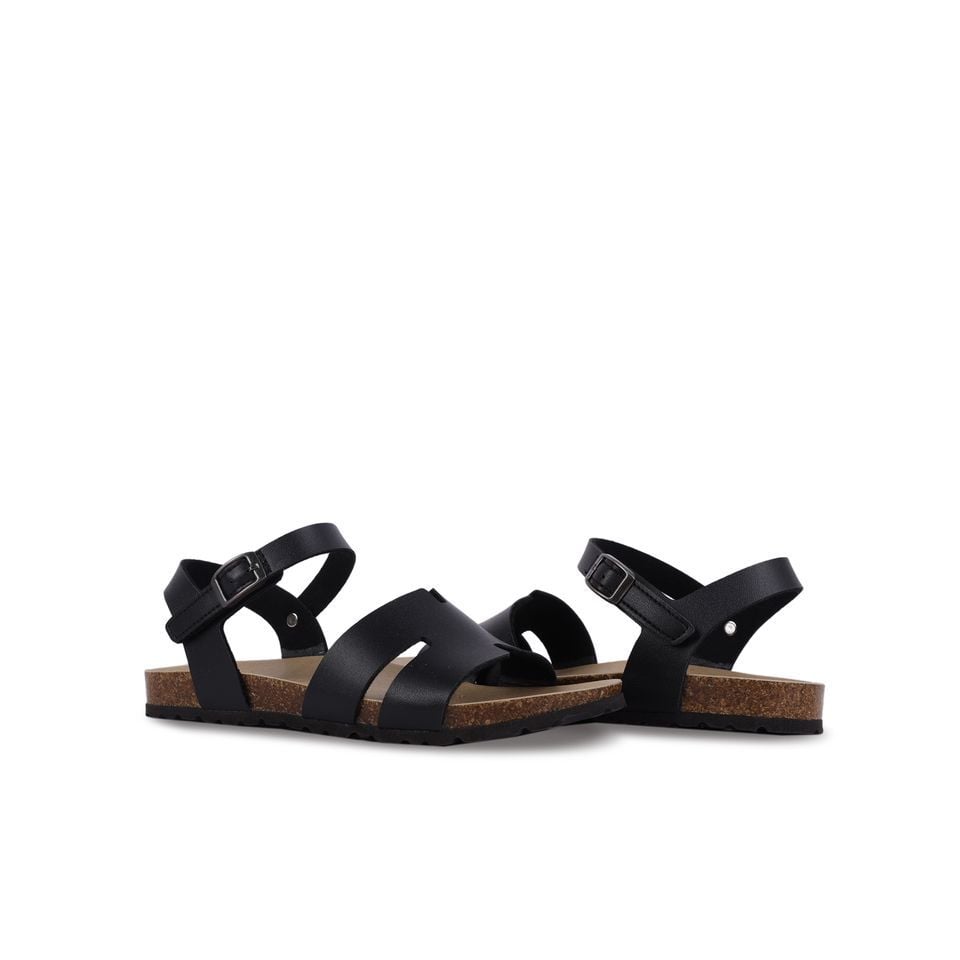 Sandal Đế Xẹp Hạnh Dung Quai Dán Chữ H HD2302BO