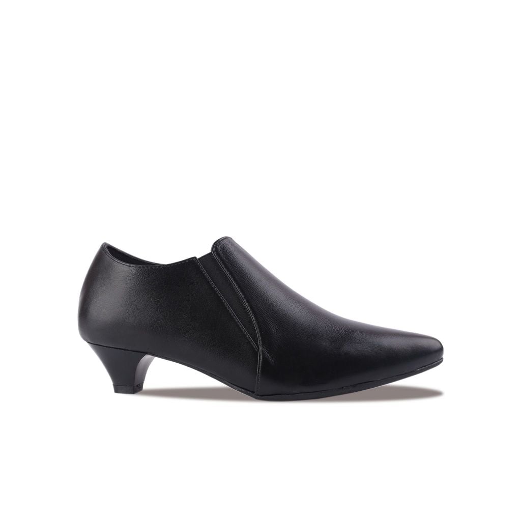 Giày Boot Hạnh Dung Cổ Ngắn Đế Cách Điệu HD2530AG