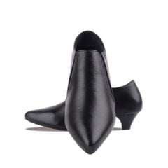 Giày Boot Hạnh Dung Cổ Ngắn Đế Cách Điệu HD2530AG