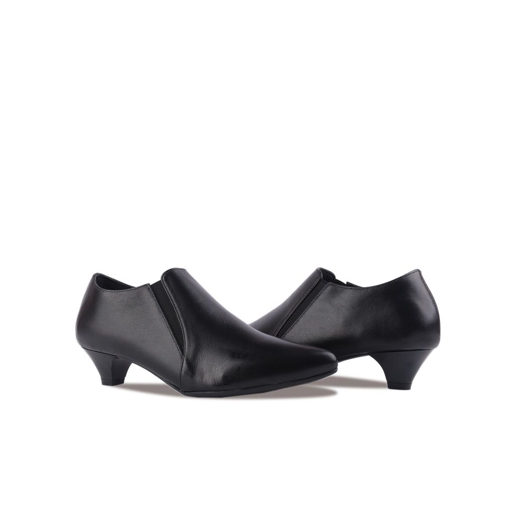 Giày Boot Hạnh Dung Cổ Ngắn Đế Cách Điệu HD2530AG