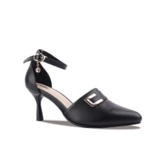 Sandal Cao Gót Hạnh Dung Đế Nhọn Bít Hậu HD2532AG